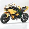MAKUTU Scale Motorcycle Model 1/6 for H2R Motorcycle Model Sound and Light Gift Giving Die-cast(Gold) view 1