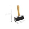 COHEALI 3pcs Printmaking Roller Professional Ink Applicator for DIY Craft Tools Painting Stamping Glue Application with Comfortable Handle Surface view 2