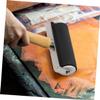 COHEALI 3pcs Printmaking Roller Professional Ink Applicator for DIY Craft Tools Painting Stamping Glue Application with Comfortable Handle Surface view 4
