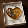 A Veteran Pocket HugEmotional Support Pocket Hug With Card, Post-Traumatic Stress Disorder Support, Suitable As A Gift For Family, Colleagues, Neighbors, Veterans. view 2