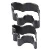 Leather Cutting Die Set Premium Alloy Steel Ghost Shaped Manual Stamping Punching Cutter for Leather Crafting and DIY Projects 2Pcs with Storage Box view 2