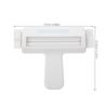 OATIPHO White Hand-Powered Embossing and Die Cutting Machine for Lightweight Sheets Up to Wide Manual Craft Tool for Soft Embossing Effects Kindergarten Educational Use Card Making and view 2