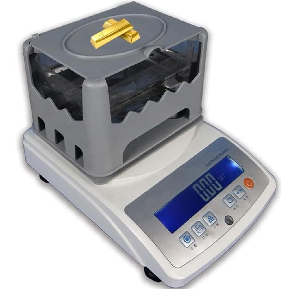 Gold Purity K Value Tester Density Meter for Gold Silver Precious Metals Analyzer Machine for Accurate Content Testing(1200A)