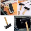 ABOOFAN 3pcs Printmaking Rollers Ink Applicator Roller for Crafting Painting Stamping Smooth Wear-Resistant Surface Easy-Clean Art Tool view 4