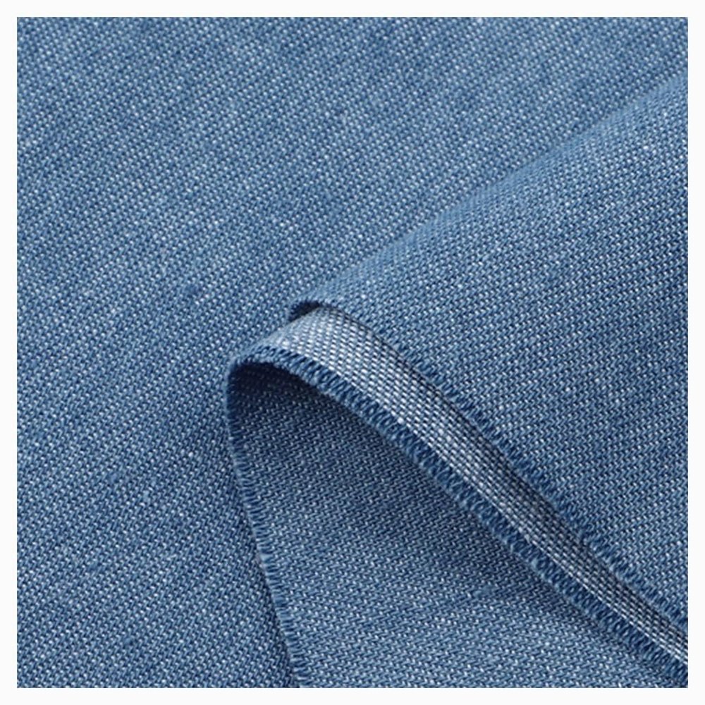 12OZ Cotton Durable Denim Fabric 59Inches Width Width Cotton Non-Stretch for Jeans, DIY Sewing & Jackets(Blue3)(Blue 3,5x1.5M)