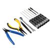 havcybin Portable Drone Tool Kit Set Complete FPV Drone Repair & Maintenance Kit for RC Cars, Planes, Quadcopters, Compact & Durable Tool (Black) view 3