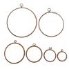 Embroidery Hoop Set Round Shape Rubber User Friendly Multifunctional Stitching Frame Circle Set for Craft Enthusiasts and DIY Lovers for Small to Large Projects with 6 Sizes view 4