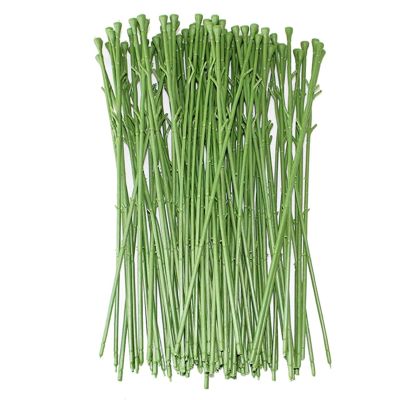 Floral Wire 50 Pcs Stalks for Artificial Flower Heads Florist Craft Project Accessories Stem Wire