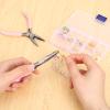 5 Inch Long Nose Pliers Mini Pliers Mini Needle Nose Plier for Jewelry Making, Comfort Grip Handle Craft Plier for Electronics Repair Supplies Wire Beading Hobby view 3