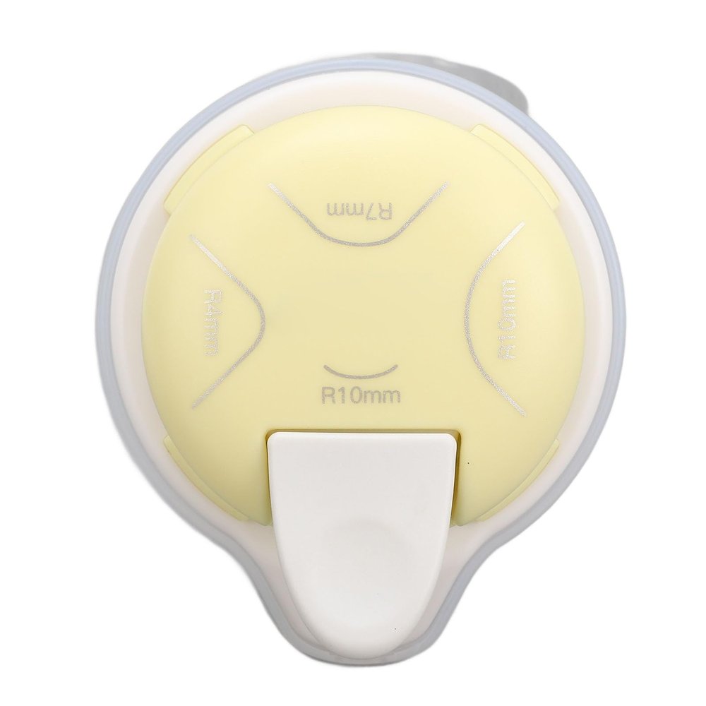 SUNGOOYUE Corner Round Punch for Photo Card Making, Versatile and Smooth 4-in-1 Paper Corner Punch, Suitable for All Ages, Plastic Stainless Steel Material (Yellow)