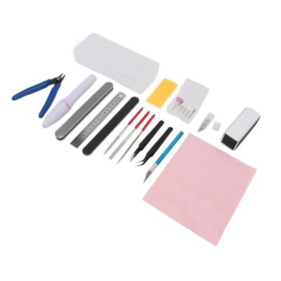 SUNGOOYUE Model Building Tools Kit Model Tools Set for Hobby Building Suitable for Beginners and Enthusiasts Portable Storage Box Included