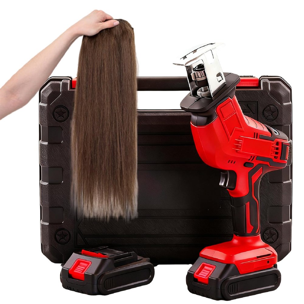 TBANVOO Electric Wig Transplanting Machine, Hand Braiding Tool for Making PU Leather Wigs, Faster Than Hand-Tied, Rechargeable & Portable