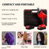 TBANVOO Electric Wig Transplanting Machine, Hand Braiding Tool for Making PU Leather Wigs, Faster Than Hand-Tied, Rechargeable & Portable view 3