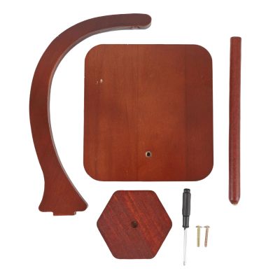 Buachois Wooden Yarn Holder, Rotating C Shaped Thread Spool Organizer Stand with Beech Wood Base for Crocheting Knitting Sewing Craft Projects