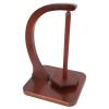 Buachois Wooden Yarn Holder, Rotating C Shaped Thread Spool Organizer Stand with Beech Wood Base for Crocheting Knitting Sewing Craft Projects view 2