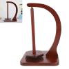 Buachois Wooden Yarn Holder, Rotating C Shaped Thread Spool Organizer Stand with Beech Wood Base for Crocheting Knitting Sewing Craft Projects view 4