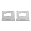 2PCS Bobbin Cover Plates Transparent Plastic Slide Plate Assembly Replacement for BB370 BM2800 BM2800CT BM2800FG view 1