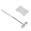 Chiffonade Steel Dual Head Jewelry Hammer Non-Slip Ergonomic Handle for Metal Stamping Forming and Crafting view 1