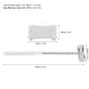 Chiffonade Steel Dual Head Jewelry Hammer Non-Slip Ergonomic Handle for Metal Stamping Forming and Crafting view 2