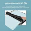 DFEDHF Manual Creasing Machine - Desktop Paper Scorer with Ruler for Document, Card, Booklet - Essential Office Tool for Precision Folding view 3