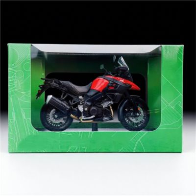 MAKUTU Scale Motorcycle Model for Suzuki V-Strom Simulation Alloy 1:12 Motorcycle Model