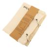 NineTribe Basics Blank Fabric Sketchbook Linen Folding Portable Travel Journal, Fabric Planner Notebook Stitchbook with Ring Binding for Drawing Writing, Sewing view 4