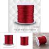 0.8mm Nylon Cord, 100m Chinese Knot Cord Red Knotting Thread Beading String Spool for DIY Jewelry Making Bracelets Craft String view 2