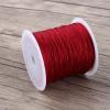 0.8mm Nylon Cord, 100m Chinese Knot Cord Red Knotting Thread Beading String Spool for DIY Jewelry Making Bracelets Craft String view 3