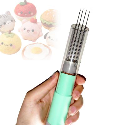 VAXYOR Electric Felting Needle Machine, Wool Felting Tool with 1-7 Needles, Speed Adjustable, Easy Needle Change, Felting Needle Machine Kit for DIY Wool Painting, Felted Craft Work