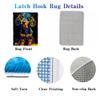 DIY Latch Hook Rug Kit Christmas Santa and Textchristmas Easy for Beginners Crochet Yarn Hook and Latch Tapestry Mat Cushion Craft Set for Home Decor 38x52cm-1 view 3