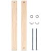 byepica Manual Bookbinding Press Tool Set, 9.8 in Pine Wood, Ideal for DIY Bookbinding Projects view 1