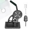 Semi-Automatic Puncher Eyelet Feeding Tool 8mm Banner Tarpaulin Eyelet Press Punching Machine Without Button Accessories for Fabric Leather Banners DIY Projects view 1
