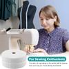 2 Rolls Jelly Tube Batting,2 1/2" x 50 Yard, Fabric Tube Maker for Throw Rugs, Braided Rug, Jelly Rugs, Purses(5.7cm/2.24inch) view 4