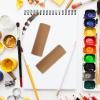 DIYEAH 20pcs Cardboard Tubes: Craft Rolls Paper Tube White for Art Crafts - Empty Toilet Paper Rolls Paintable for DIY Project - Kids Classroom Supplies view 4