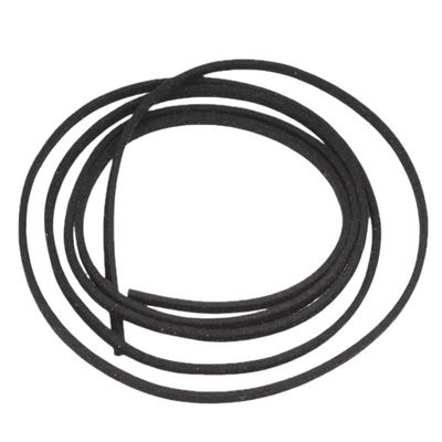 5m Faux Suede Cord - Korean Velvet Rope String for Jewelry Making - Adjustable Necklace & Bracelet Thread - 10 Colors - (Color: Black)