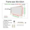 ECYC Ltd DIY Canvas Stretcher Frames 24 x 47 Inch Sturdy Pine Wood Stretching Bars Art Frame Kits for Gallery Wrap Oil Paintings, Paint by Numbers & Posters view 2