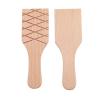 Board Cover Pottery Wooden Mud Sculpture Flat Board Pad Pottery Tool Durable Smooth Surface for Pottery Making Crafting Adults Kids Wood Material 18.3x6cm 2 Pack view 1