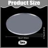 NBEADS 2Pcs Monoprinting Print Plates, 7Inch Round Gel Printing Plates Clear Class Printmaking Supplies for Art for Card Making Scrapbooking Arts and Crafts view 2