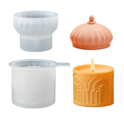 Flexible Reusable Muslin House Silicone Home Decors Mold for Jewelry Storage Boxes Craft Home Decors Projects Decorative Silicone Mold