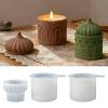 Flexible Reusable Muslin House Silicone Home Decors Mold for Jewelry Storage Boxes Craft Home Decors Projects Decorative Silicone Mold view 2