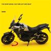 Collection 1:12 Alloy Diecast Motorcycle Model Toys Wheel Steering for H-ONDA CB400X Adventure(White) view 3