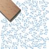 CRASPIRE Mini Wooden Rubber Stamp 3/5 Inch Fennec Fox Animal Cute Pattern Small Wood Stamps Vintage Reusable for DIY Craft Card Scrapbooking Journaling Albums Cards Making Planner Envelope view 1