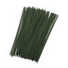 150 Pcs 15/20/25/30/40cm Artificial Green Flower Stem DIY Floral Material Handmade Wire Accessoies for Wedding Home Decor for Bouquets(25cm) view 1