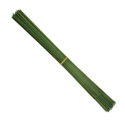 150 Pcs Green Flower Stem Sticks DIY Floral Material Handmade Wire Tape Self-Adhesive Bouquet for Bouquets(25cm)