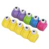 Hole Puncher Set 10 Patterns Portable Easy Operation Hollow Design Paper Craft Punches for DIY Crafts Scrapbooking ABS Alloy 3.2x2.5x3.2cm 10pcs view 1