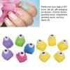 Hole Puncher Set 10 Patterns Portable Easy Operation Hollow Design Paper Craft Punches for DIY Crafts Scrapbooking ABS Alloy 3.2x2.5x3.2cm 10pcs view 4