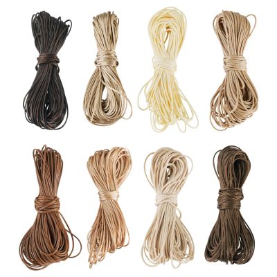 0.5mm Korean Waxed Polyester Cord 88 Yards Wax Bracelet Cord Braiding Waxed String Beading String Threads for DIY Friendship Bracelet Necklace Jewelry Making