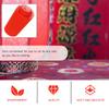 VILLCASE 2 Rolls Thick Red Xuan Paper Wide Blank Chinese Couplets Scrolls for Spring Festival Calligraphy Painting Smooth Surface Red Rice Paper for Year Decorations and Writing Wishes view 2