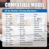 Embroidery Foot Q Foot Fit for Brother for SE-350 SE400 PE770 PE900 NV-900 NV-900D NV-1000 HE-240 LB-6770 Replace Part Number XD0474051 view 3