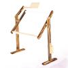 Embroidery Frame Stand Adjustable Cross Stitch Frame Embroidery Stand Holder Wooden Rack Durable Lap view 1